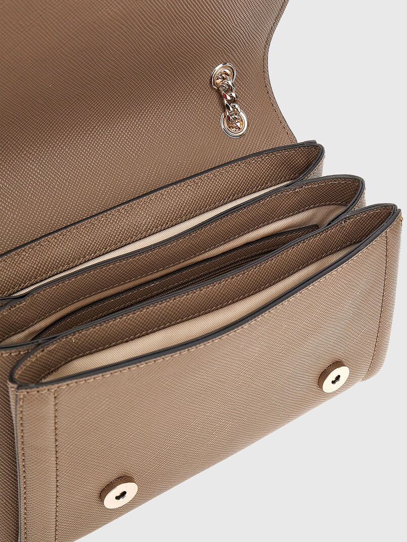 NOELLE saffiano effect crossbody bag  - 3