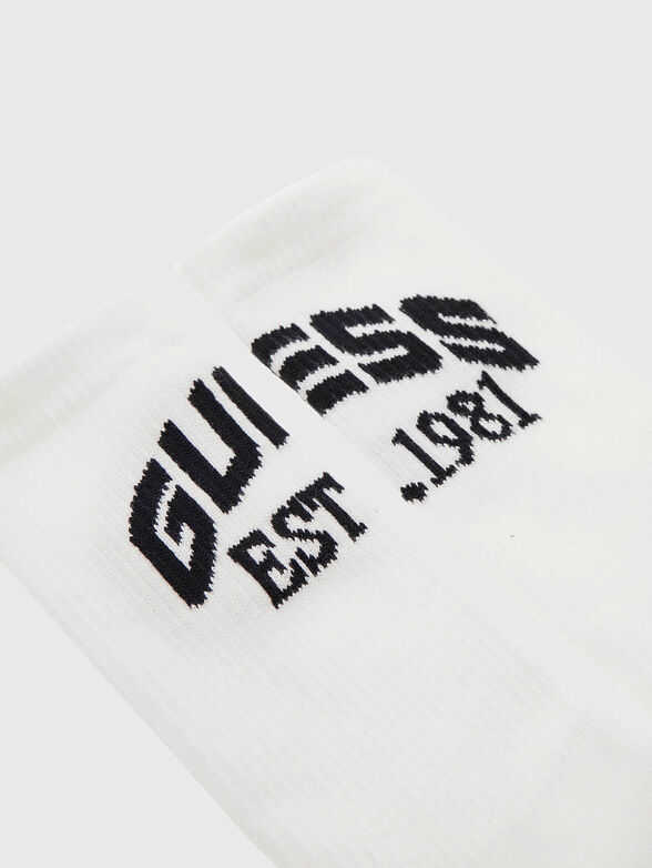 VARSITY socks with logo embroidery - 2