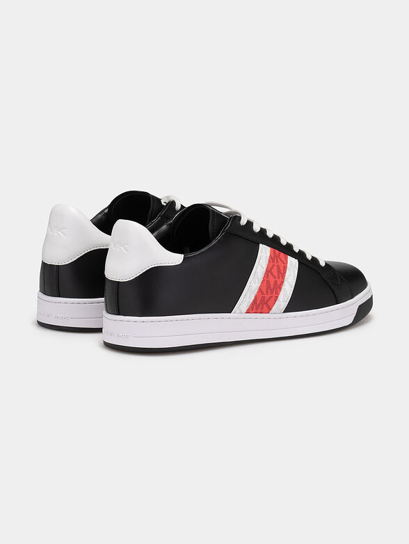TYLER black sneakers with multicolor accents - 3