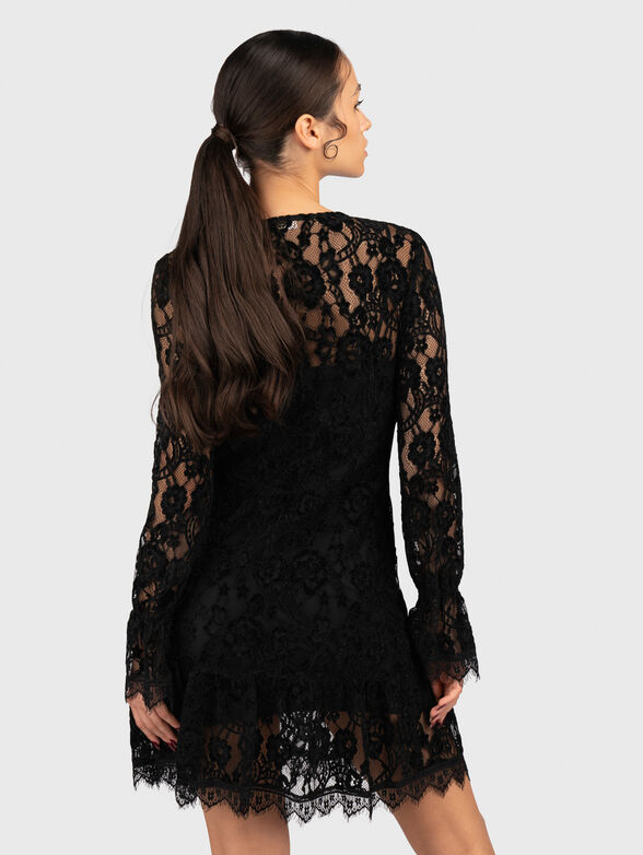 Black lace dress - 2