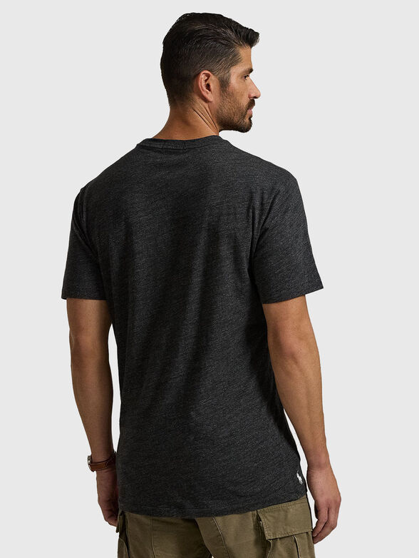 Cotton T-shirt with logo - 2