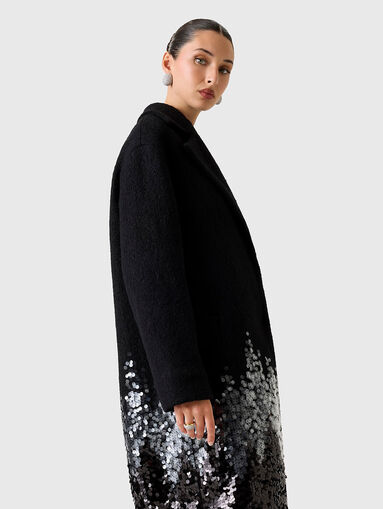 VICKY sequin knit coat - 3