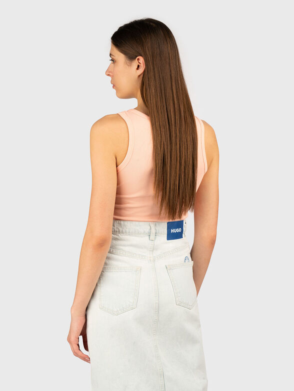 Ribbed top with rhinestones  - 2