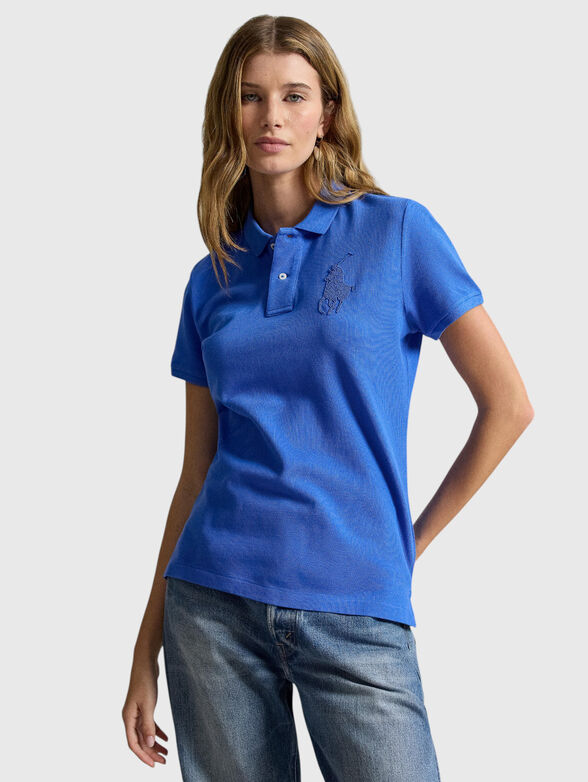 Blue polo-shirt - 2
