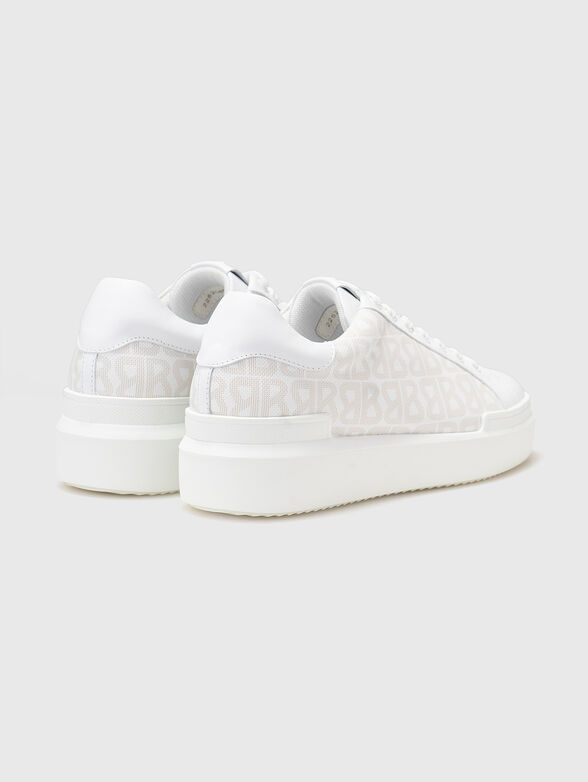 HOLLYWOOD 27 B sneakers with monogram logo - 3