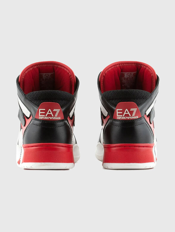 BASKED MID SUMMER high black sneakers - 3