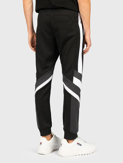 NERITAN Pants with contrasting inserts - 3