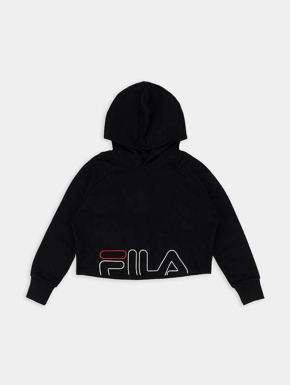 VERA cropped sweatshirt with logo detail - 1