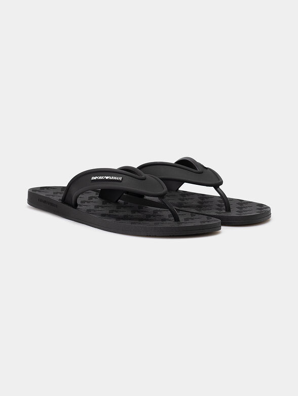 Slippers with logo reliefs - 2