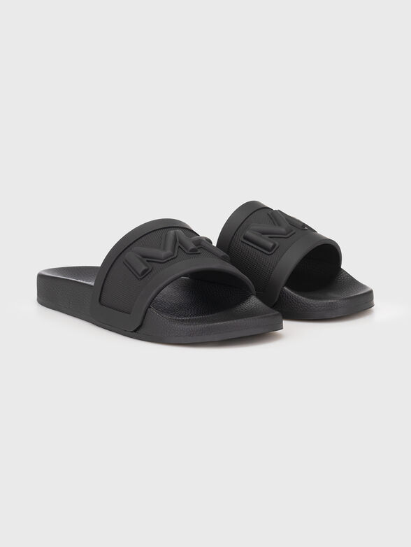 JAKE black beach slippers - 1