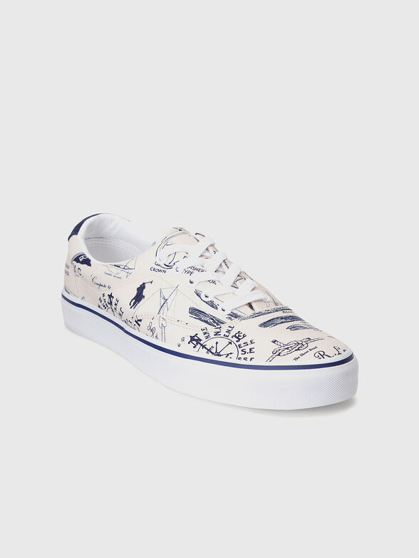 KEATON sports shoes with contrast print - 2