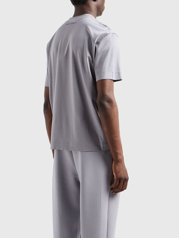 Black T-shirt with print - 2