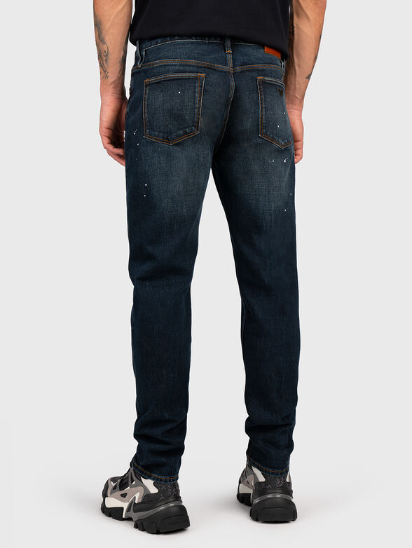 Slim jeans with splashes - 2