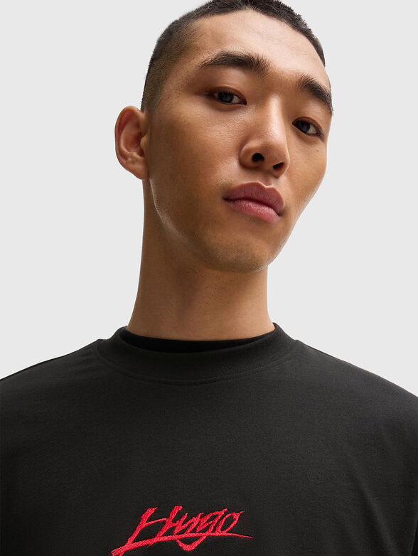 Logo cotton T-shirt - 3