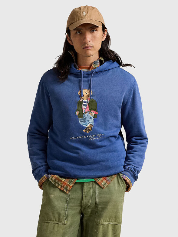 Polo Bear print sweatshirt - 1