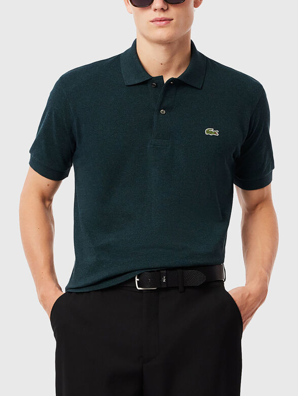 Polo-shirt L.12.12 with short sleeves in dark blue - 1