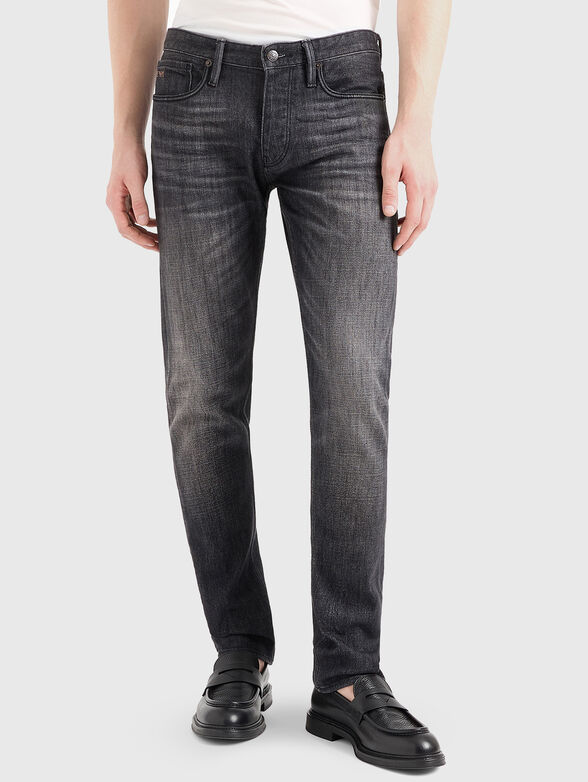 Jeans with washed effect - 1