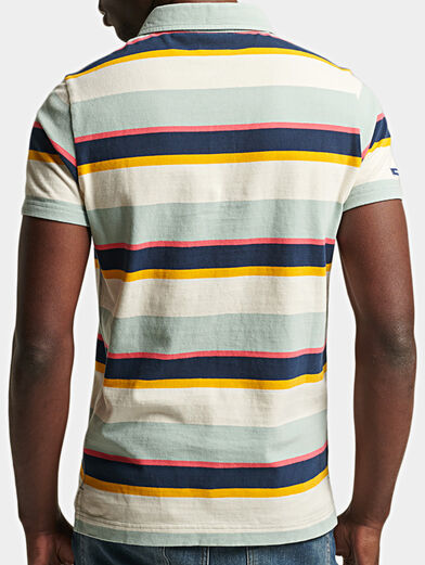Polo shirt with multicolor stripe - 2
