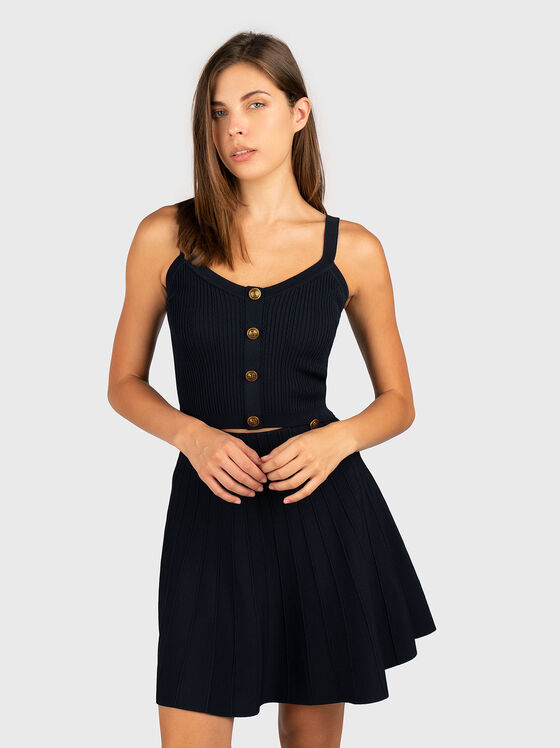 EMMIE short top with golden details - 1