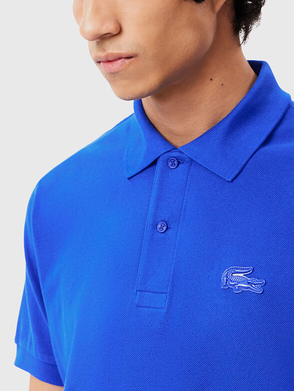 Polo-shirt in blue - 4