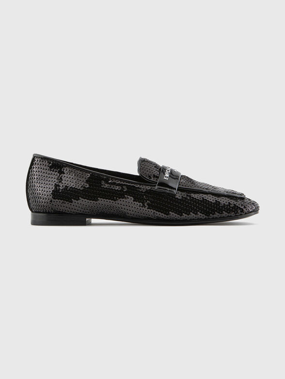 Loafers with sequins - 0