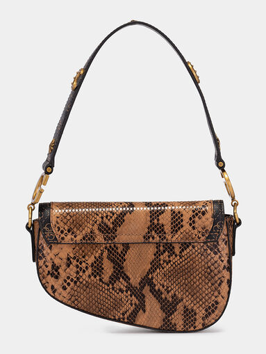 Handbag with snake print - 4