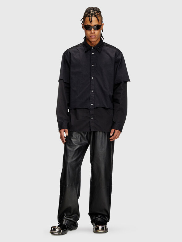 S-GASTON-O long sleeve shirt with logo detail - 2