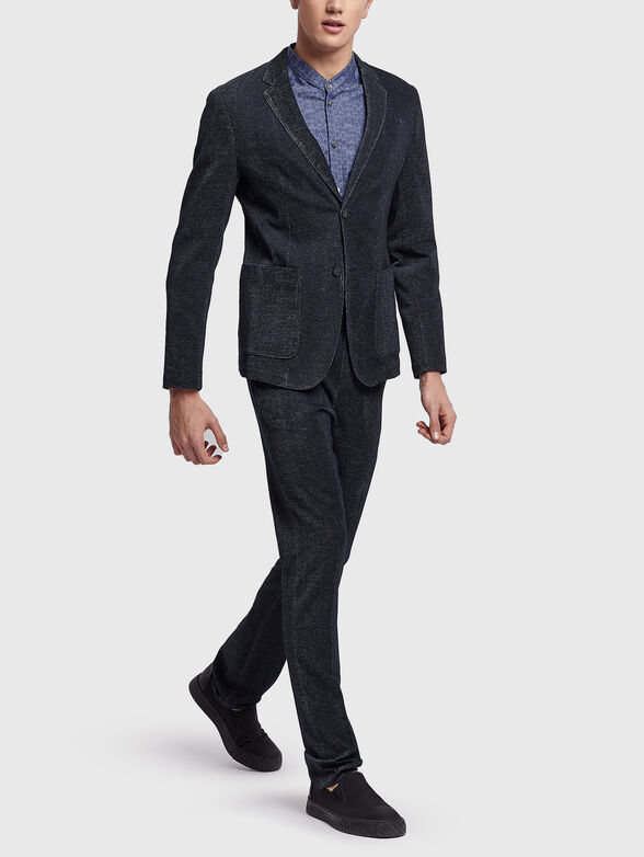 Slim cotton blazer - 2