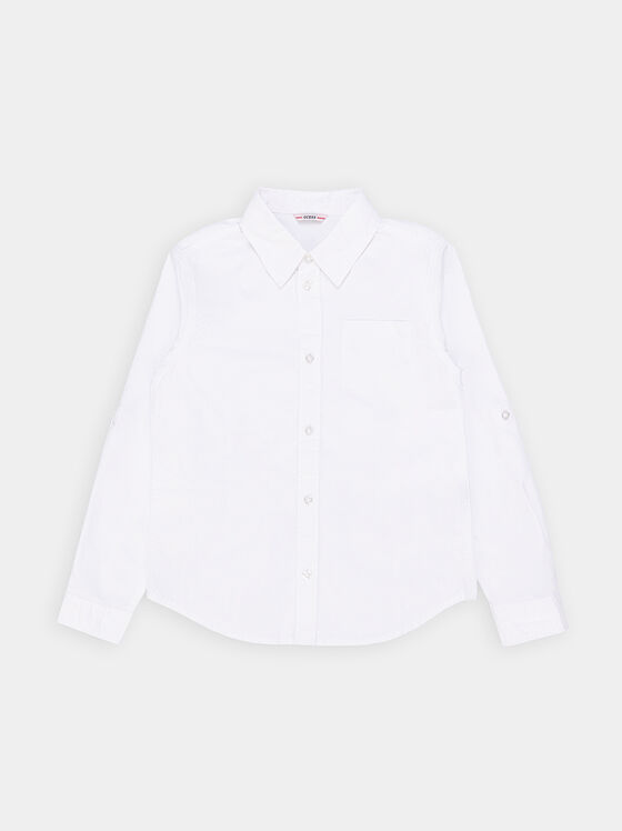 Бяла Оксфорд риза  - 1