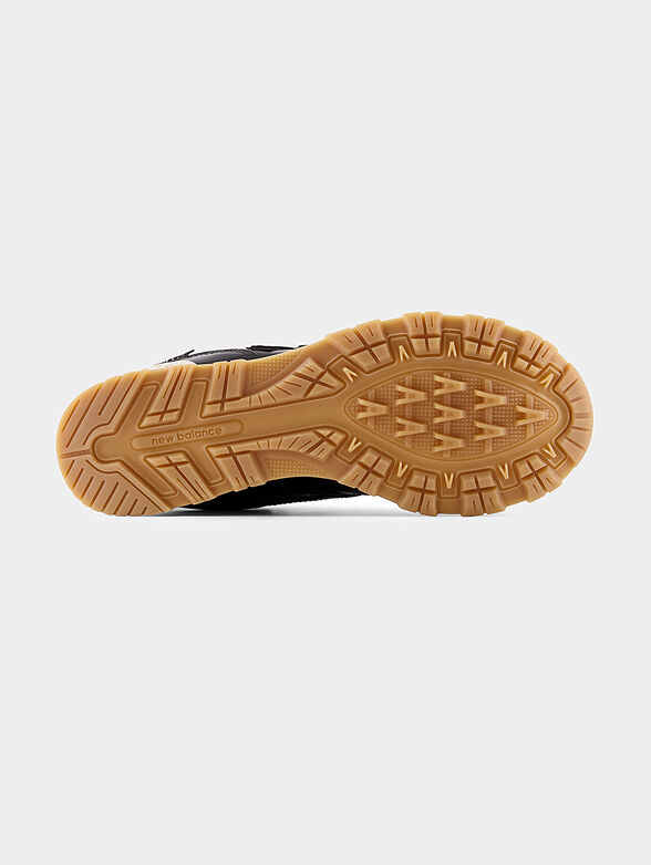 574 high sports shoes with leather elements - 5