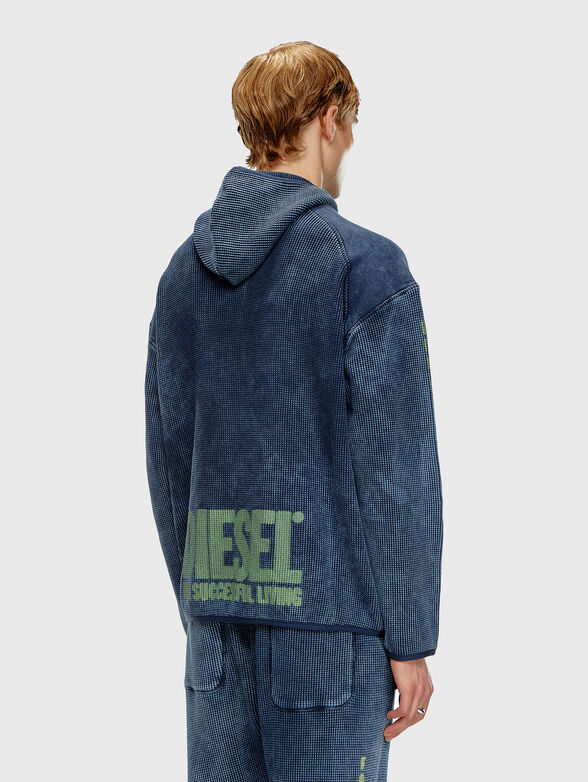 S-WAF-HOOD sweatshirt with accent logo on the back - 3