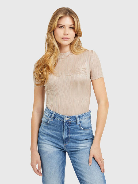 Blouse with logo accent - 1