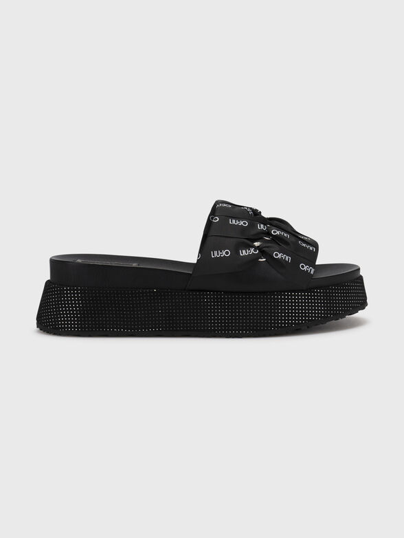 FRIDA black platfrom sandals - 1