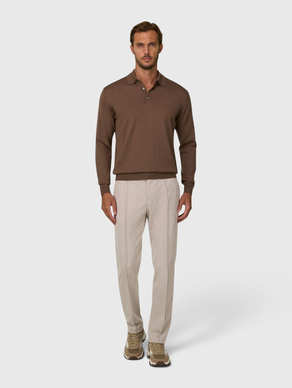 Viscose blend trousers - 3