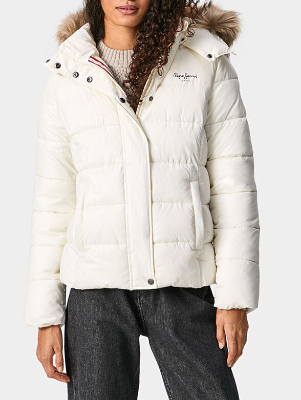 Padded JUNE jacket in black color - 1