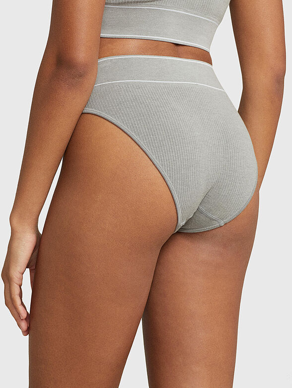 Grey briefs with high waist - 2