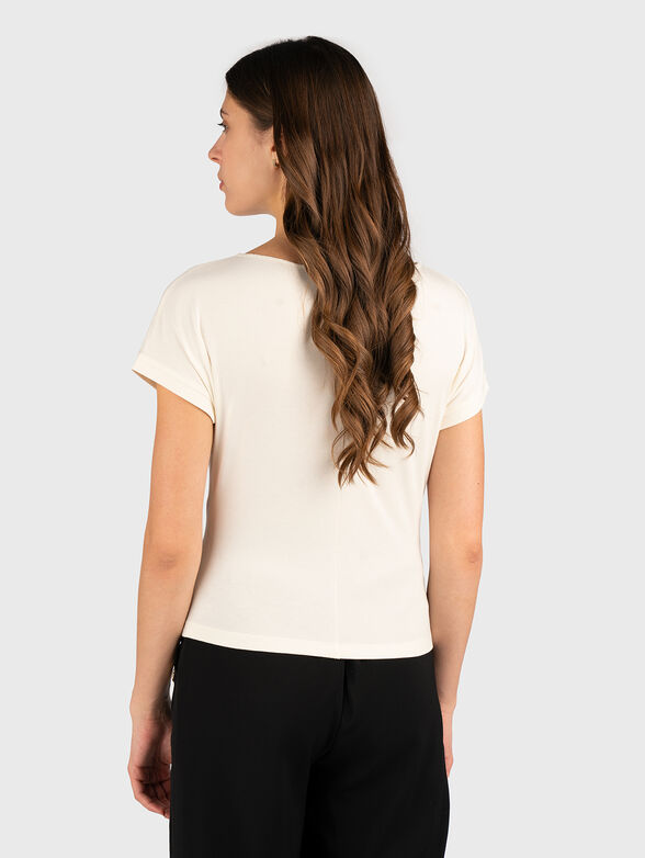 Cotton T-shirt with logo - 2