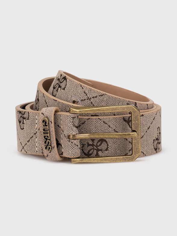 Belt with logo print - 1
