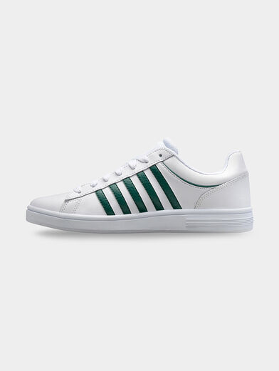COURT WINSTON sneakers with green accent - 4