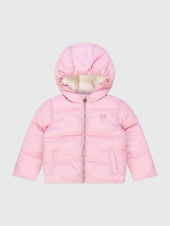 Padded jacket with hood - 1