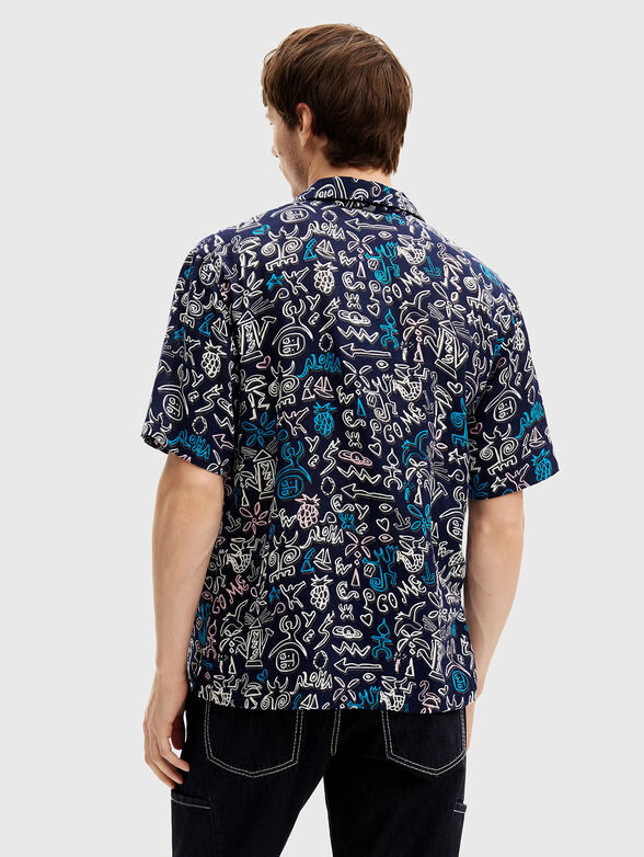 ALFREDO shirt with short sleeves and print - 3