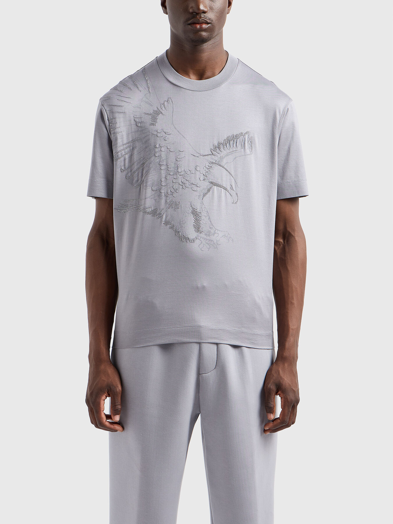 Tシャツ・カットソー EMPORIO ARMANI Men T-shirt White 6D1TM11JOCZ 01B9 undefined