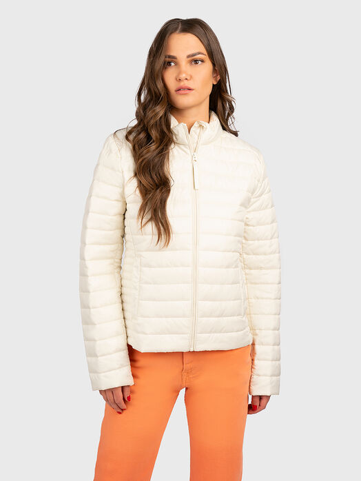 RINNA blue jacket with quilted effect