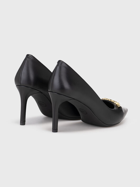 TIFFANIE heeled leather shoes - 3