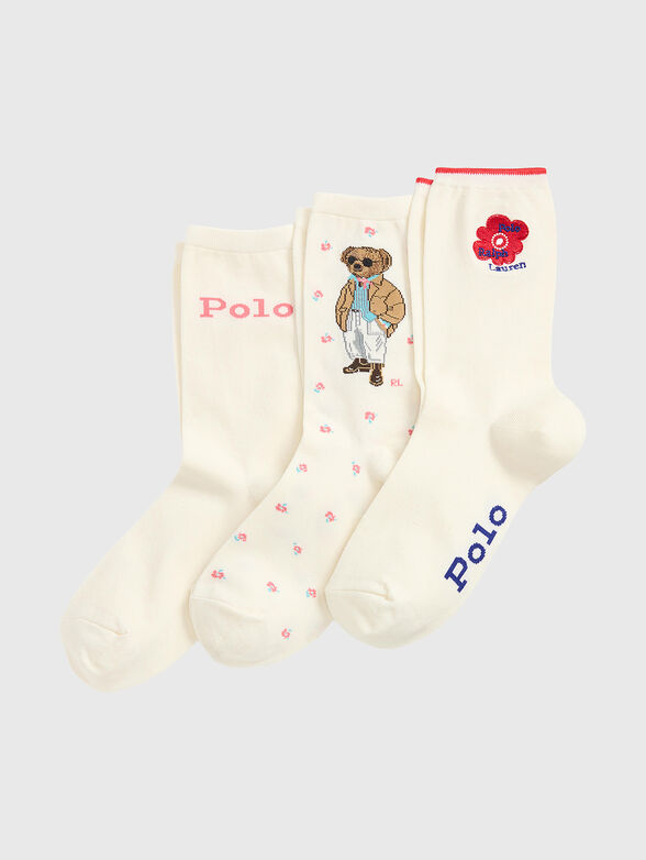 Set of three pairs of socks - 1