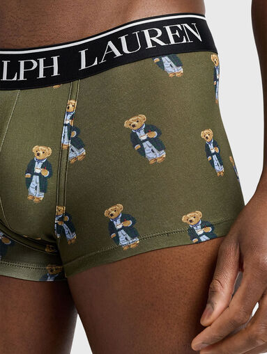Set of two pairs of boxers with Polo Bear print - 4