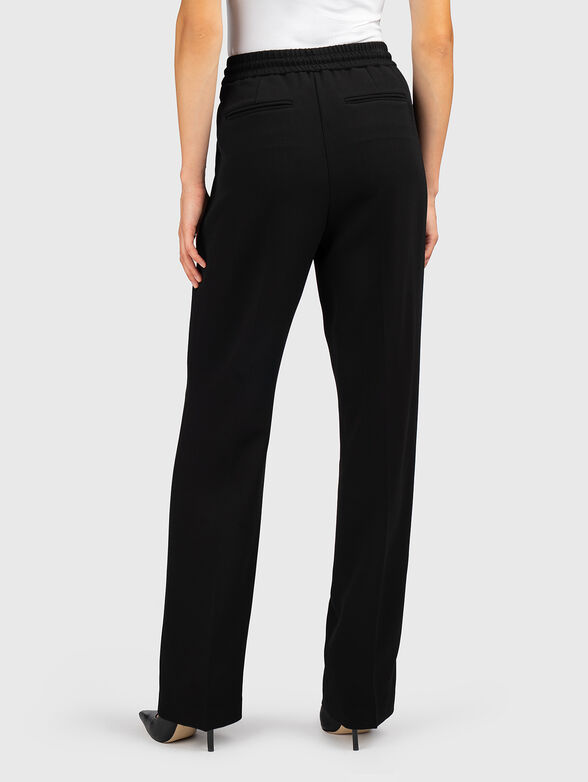 Black pleated pants - 2