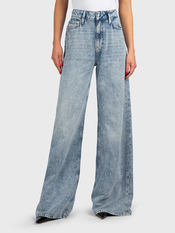 BELLFLOWER jeans with rhinestones - 1