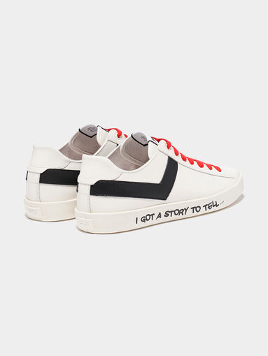 TOPSTAR sneakers contrasting laces and letering - 4