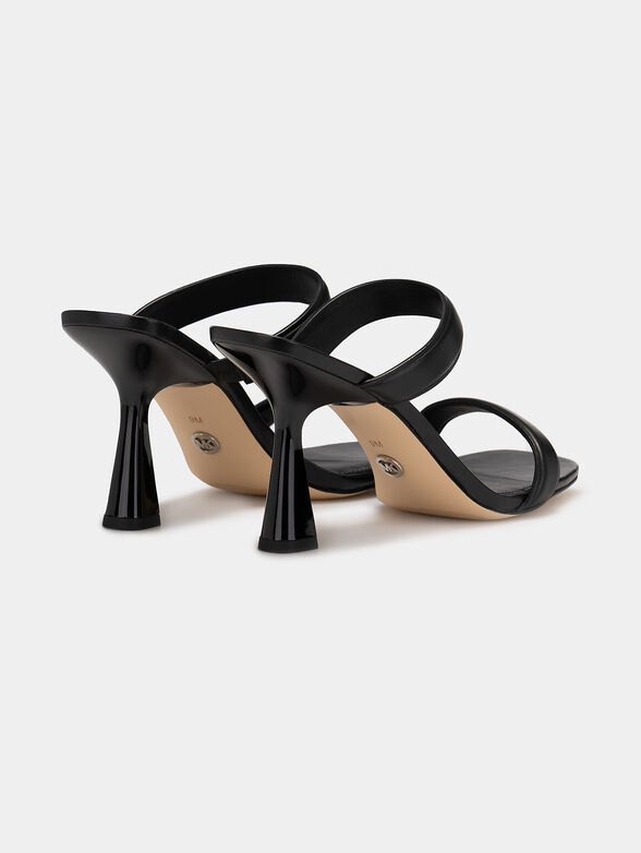 CLARA black sandals - 3